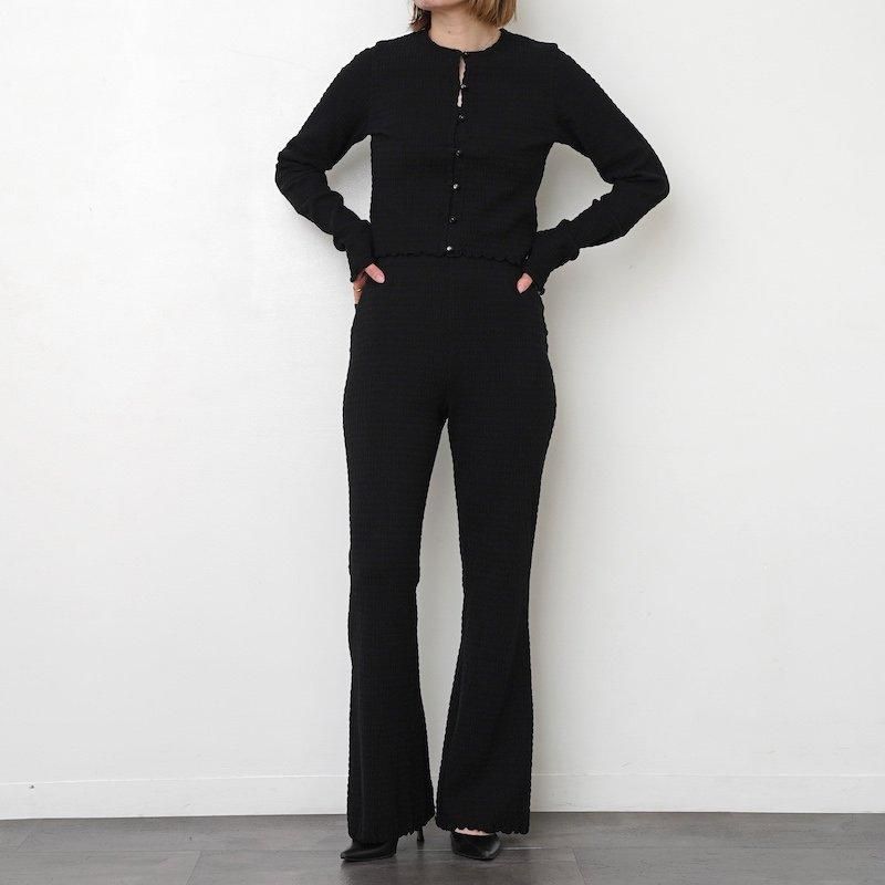 パンツ pheeny Cotton shirring flared pants 2 pheeny Cotton shirring flared pants 2