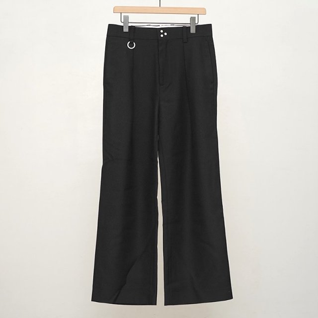 2024 A/WۡSTERNBERG СTECHNO WOOL WORK PANTS BLK