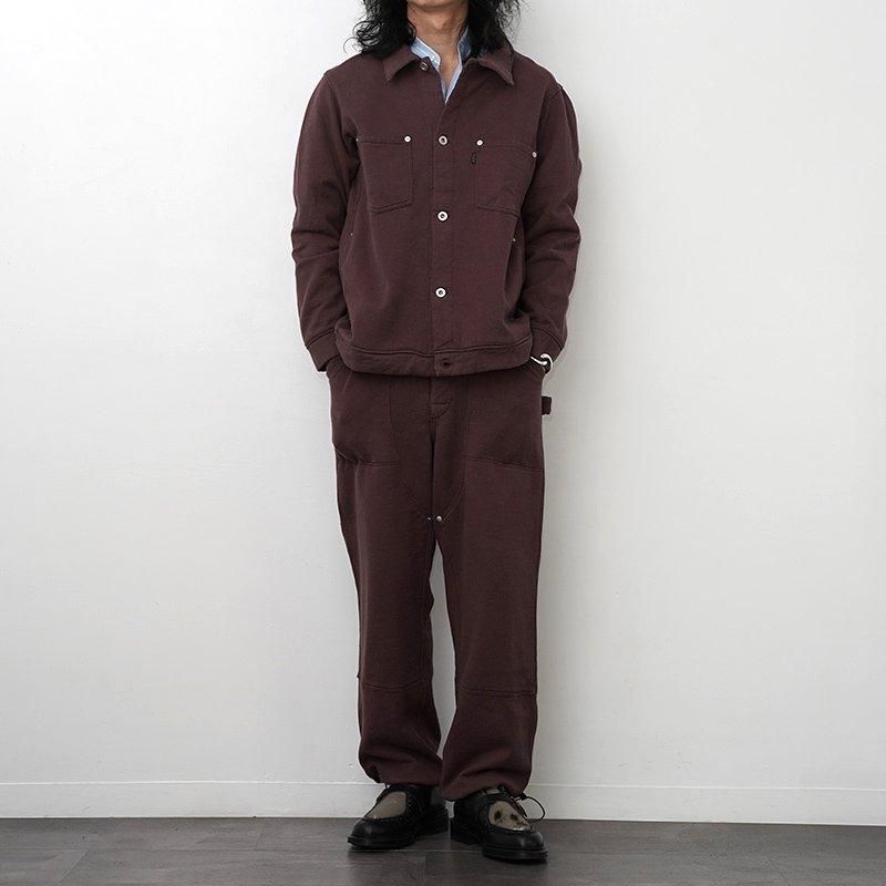 50%OFF】【Phatee / ファッティー】HEMP SWEAT G JACKET BROWN