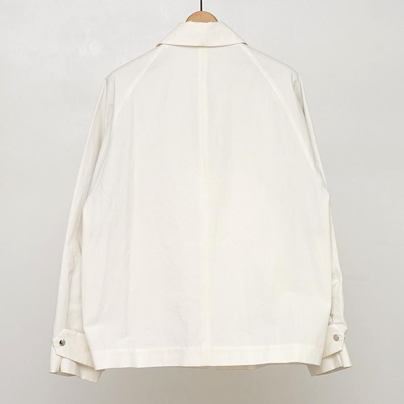 7/18(金)再値下げ！30%OFF】【seya. セヤ】RIVER BLOUSON WHITE