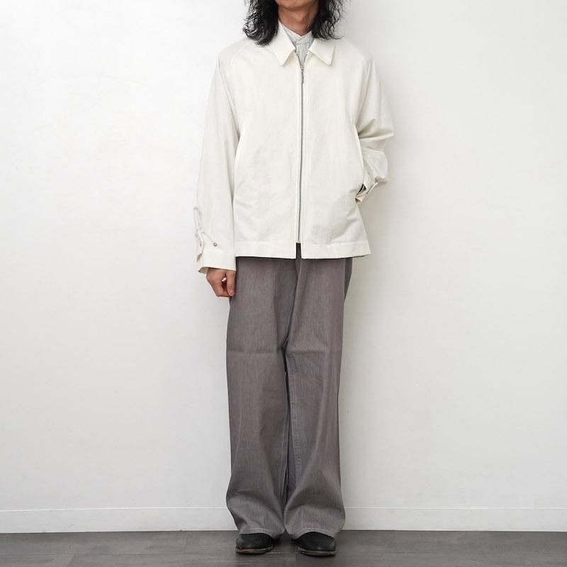 7/18(金)再値下げ！30%OFF】【seya. セヤ】RIVER BLOUSON WHITE