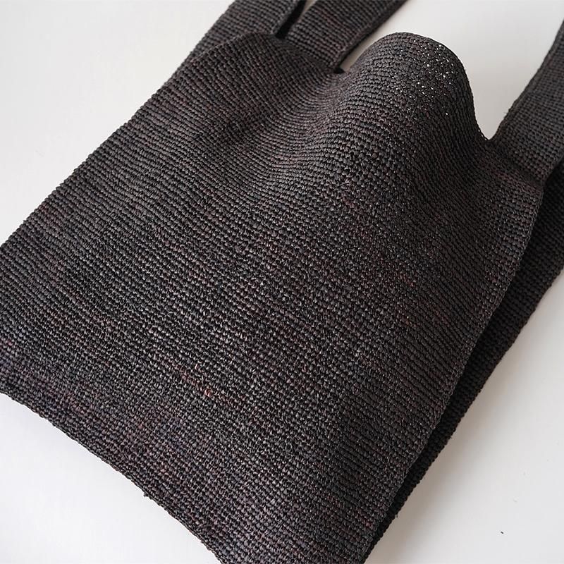 seya. セヤ】RAFFIA SHOPPING BAG RUST - THIRTY' THIRTY' STORE
