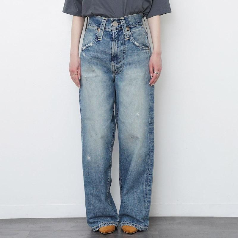 KOOKY ZOO クーキー ズー】13.0oz SELVAGE DENIM PANTS WW2 USED