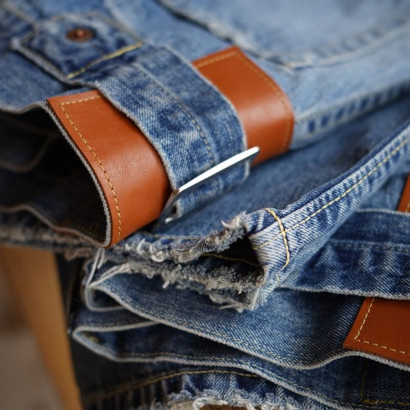 KOOKY ZOO クーキー ズー】13.0oz SELVAGE DENIM PANTS WW2 USED