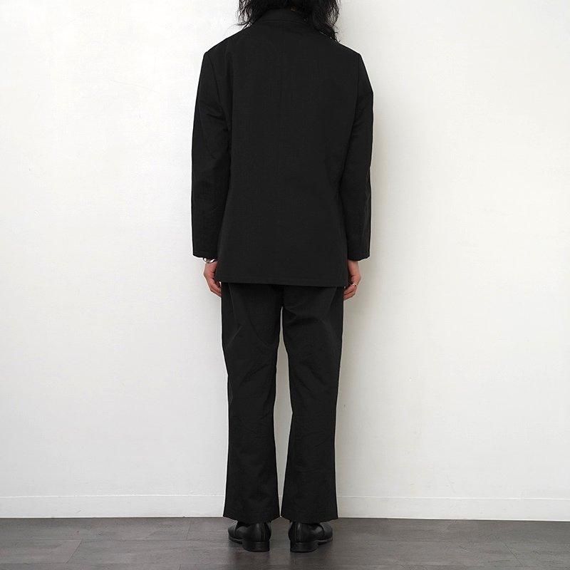 Cale COTTON LINEN TWILL ZIP JACKET ”GREIGE”［グレージュ