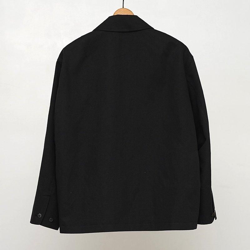 24SS新作【Cale】こういうスウェットが着たかった。SUPIMA COTTON HEMP SWEAT ZIP BLOUSON｜THIRTY'  THIRTY'