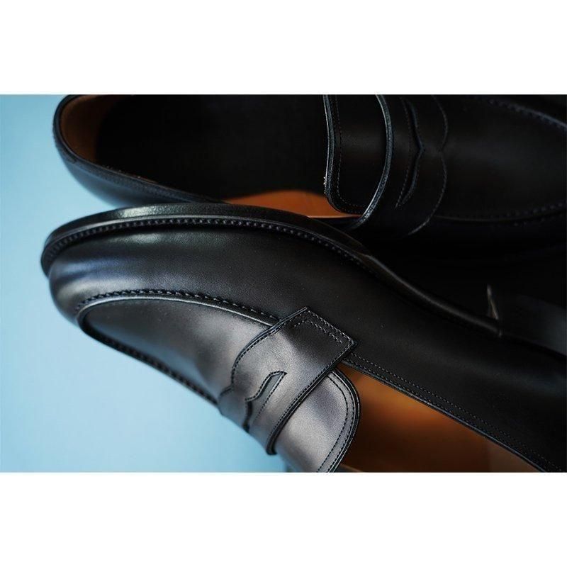 forme フォルメ】Loafer Baby calf Black - THIRTY' THIRTY' STORE