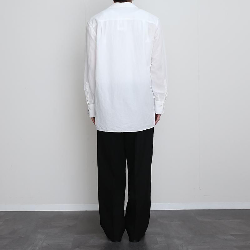 YLÈVE イレーヴ / COTTON RAMIE BROAD SHIRT YLÈVE / COTTON RAMIE BROAD SHIRT | YLÈVE（イレーヴ