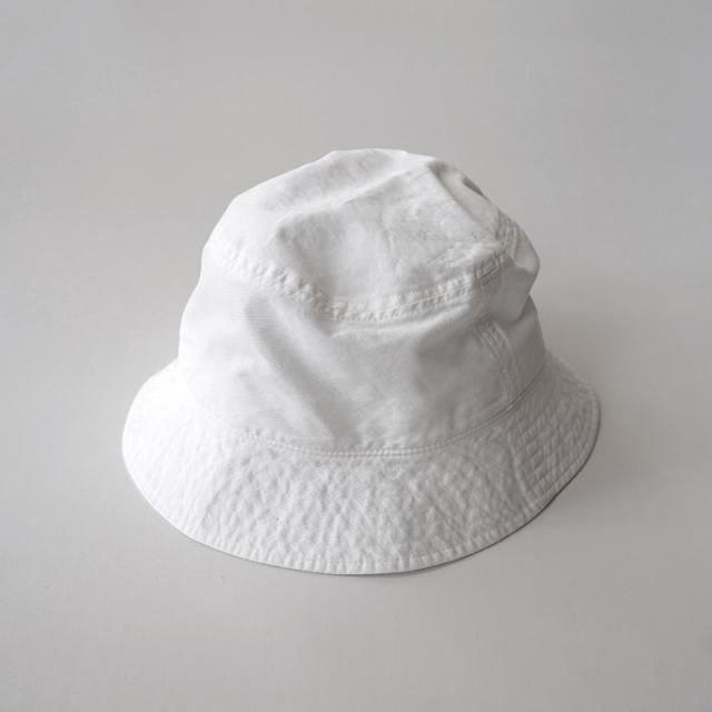 2025 S/SۡY 磻ORGANIC COTTON HIGH DENSITY SATIN HAT WHITE