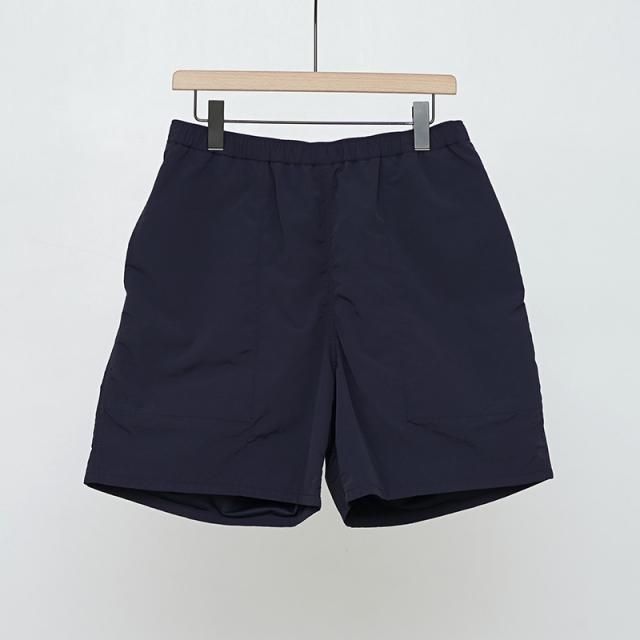 2025 S/SۡY 磻RECYCLE NYLON MIX TAFFETA SHORTS NAVY