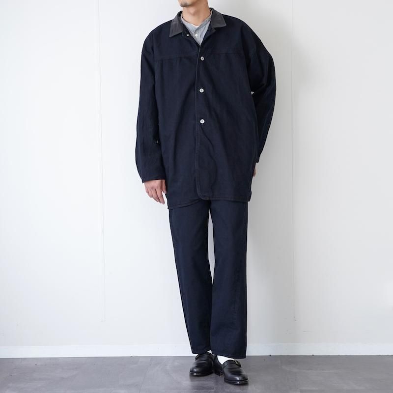 NICENESS D.VEDDER オーバーダイデニム チョアコート S NICENESS(ナイスネス) / D.VEDDER / D.ヴェダー ( オーバーダイ