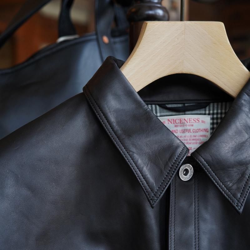 2025 A/W】【NICENESS ナイスネス】GUNN / ガン ( オイルドレザー