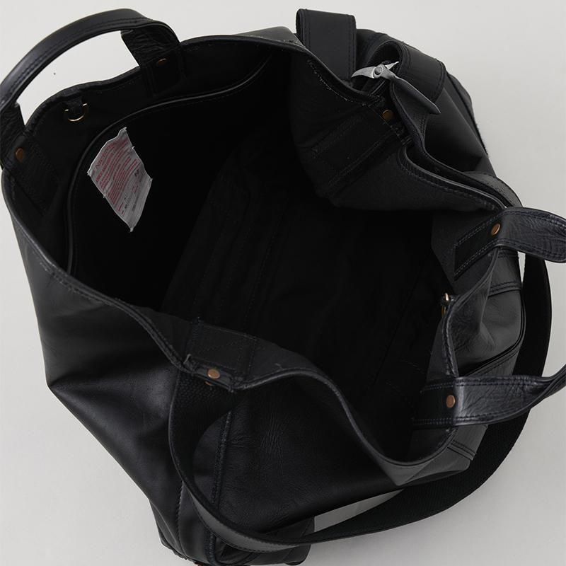 ナイスネス H.LEDZ H.レッズ　ショルダートートバッグ　レザー　革ブラック H.LEDZ – NICENESS