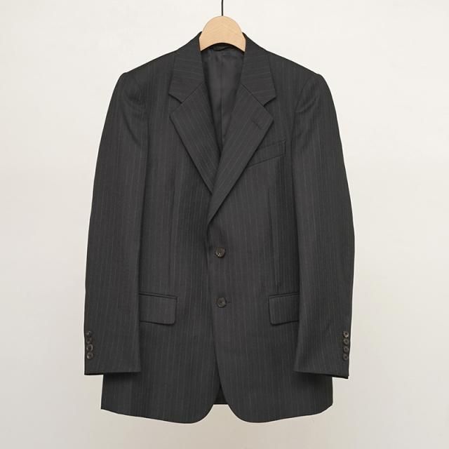 ڥ饹1ۡ8/30()19:00䳫ϡۡ2025 A/WۡAURALEE ꡼BLUEFACED WOOL JACKET CHARCOAL NAVY STRIPE