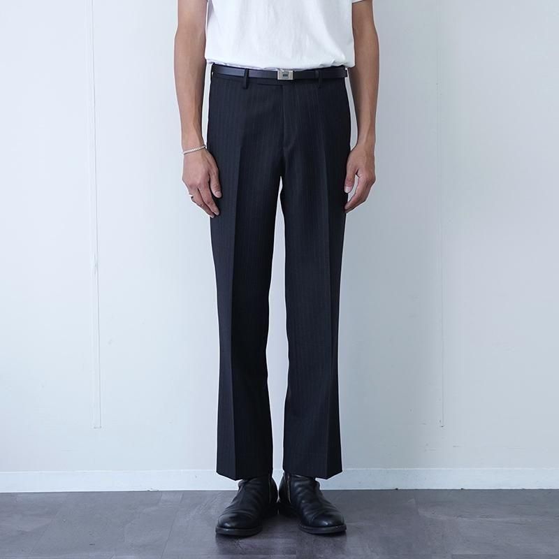 パンツ AURALEE WOOL SILK HERRINGBONE NARROW 3 オーラリー AURALEE 18SS 日本製 WOOL SILK HERRINGBONE WIDE