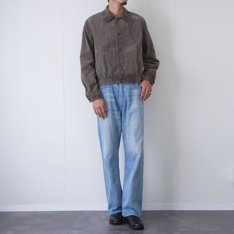 2025 A/W】【AURALEE オーラリー】PIGMENT DYED FINX CORDUROY BLOUSON