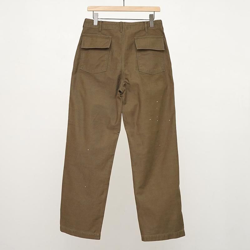2025 A/W】【AURALEE オーラリー】WASHED BAGGY SATIN BLEACHED BAKER