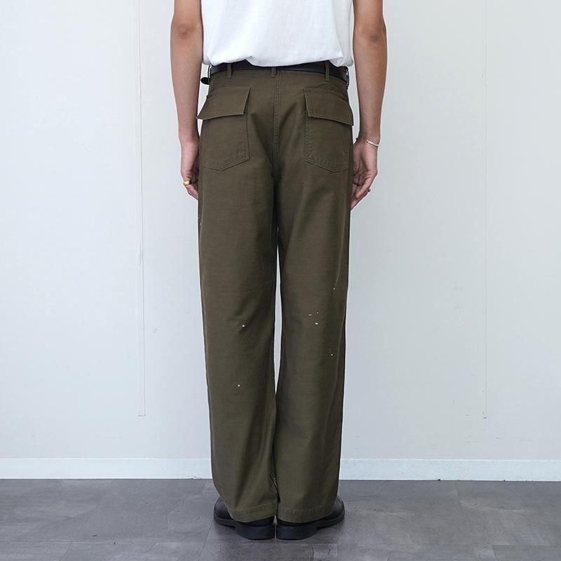 2025 A/W】【AURALEE オーラリー】WASHED BAGGY SATIN BLEACHED BAKER