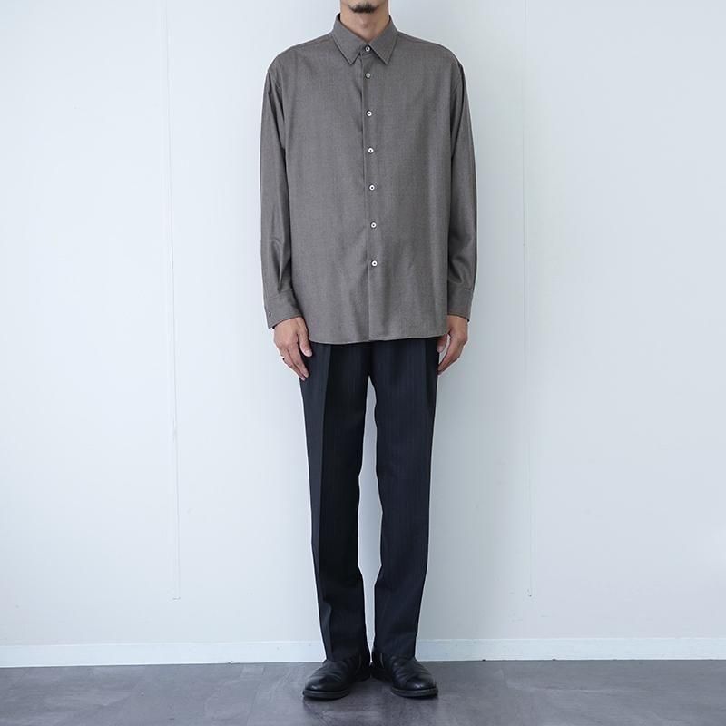 オーラリー　wool長袖シャツ AURALEE - AURALEE / オーラリー | SUPER LIGHT WOOL SHIRTS