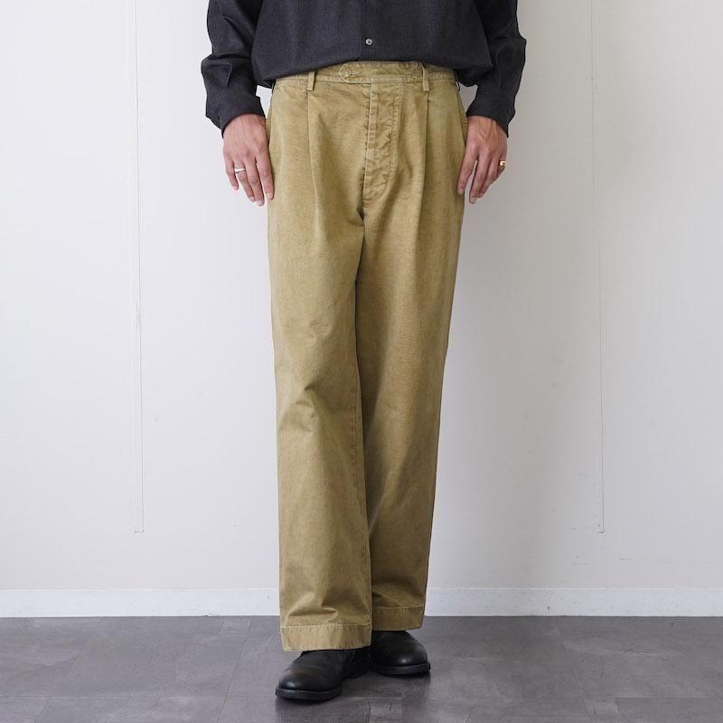 ‼️ててて、AURALEE 25SS チノワンタックパンツ 中古・古着通販】AURALEE (オーラリー) WASHED FINX CHINO ONE