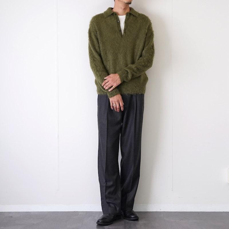 オーラリー24aw MOHAIR KNIT POLO サイズ3 オーラリー24aw MOHAIR KNIT POLO サイズ3 10/2(木)在庫追加】【9/27
