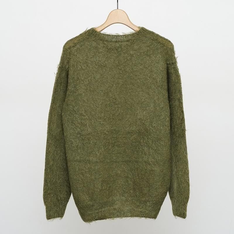 2025 A/W】【AURALEE オーラリー】BRUSHED SUPER KID MOHAIR KNIT P/O
