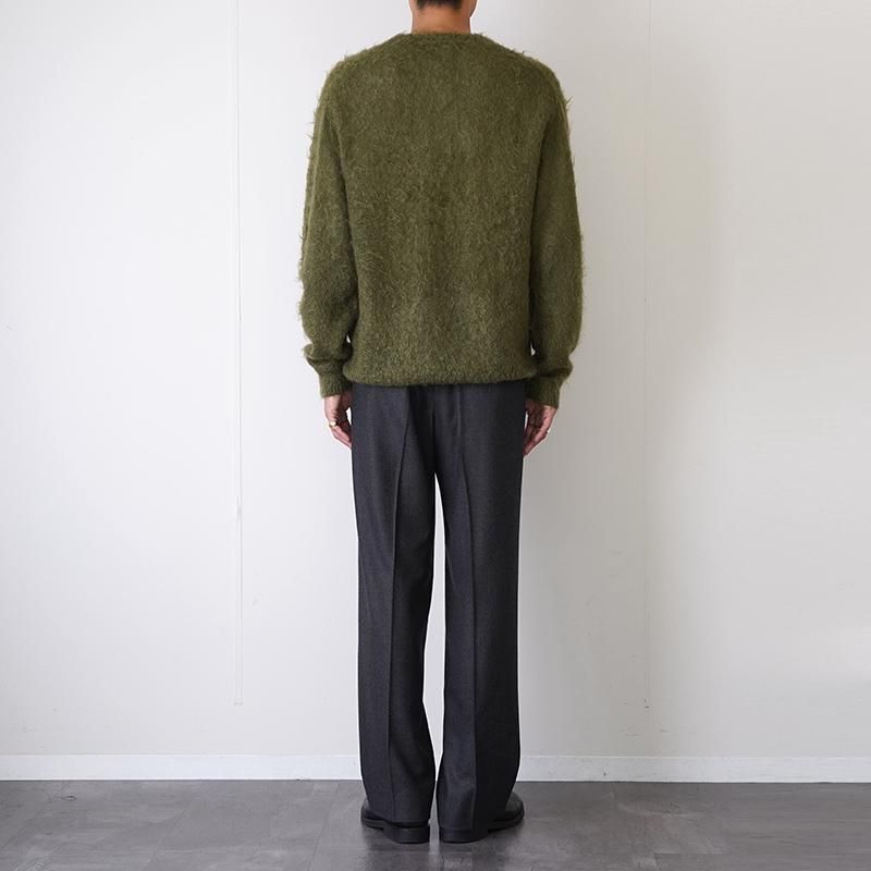 2025 A/W】【AURALEE オーラリー】BRUSHED SUPER KID MOHAIR KNIT P/O