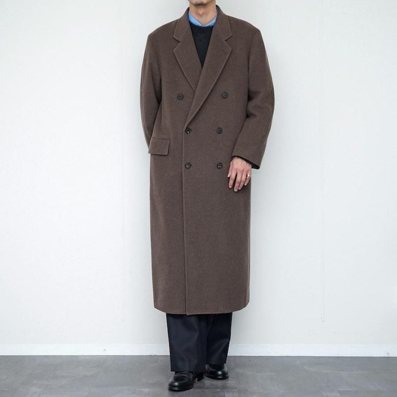 【希少3サイズ】SUPER FINE WOOL MOSSER COAT BIOTOP(ビオトープ) / 【AURALEE】 SUPER FINE WOOL MOSSER