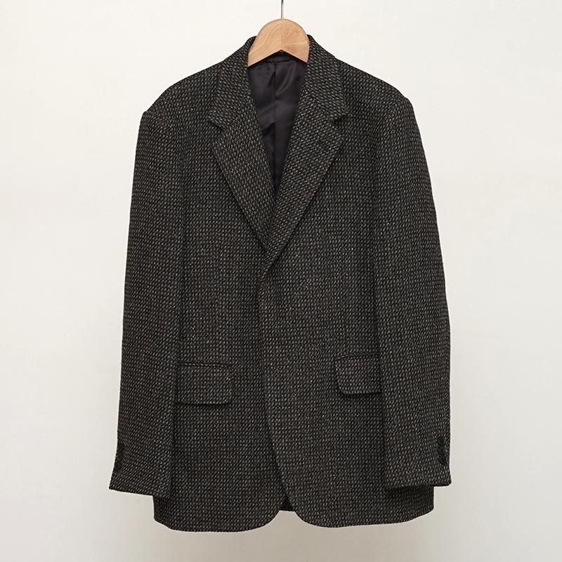 auralee オーラリー TWEED OVER JACKET AURALEE / オーラリー | ALPACA WOOL SILK TWEED OVER JACKET