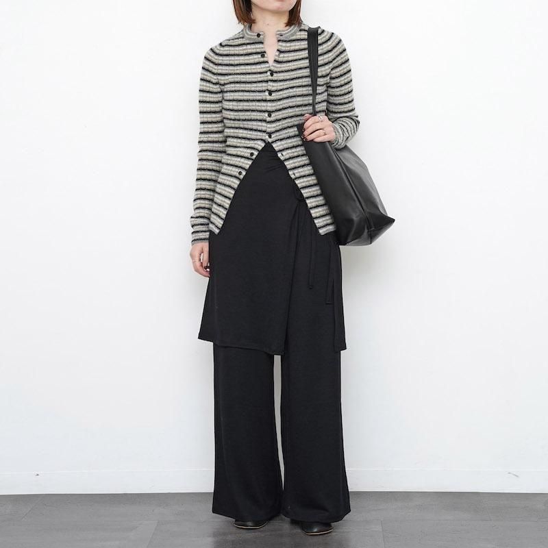 2025 A/W】【AURALEE オーラリー】SHETLAND WOOL CASHMERE RIB KNIT