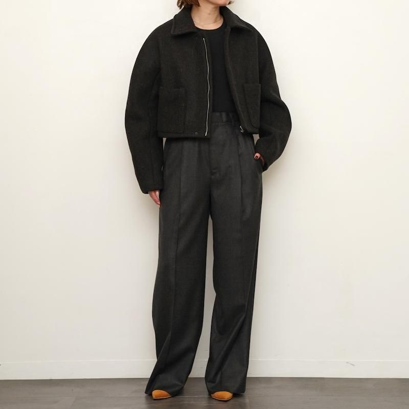 最終値下げauralee オーラリー シェットランドウール ダブルブレスト