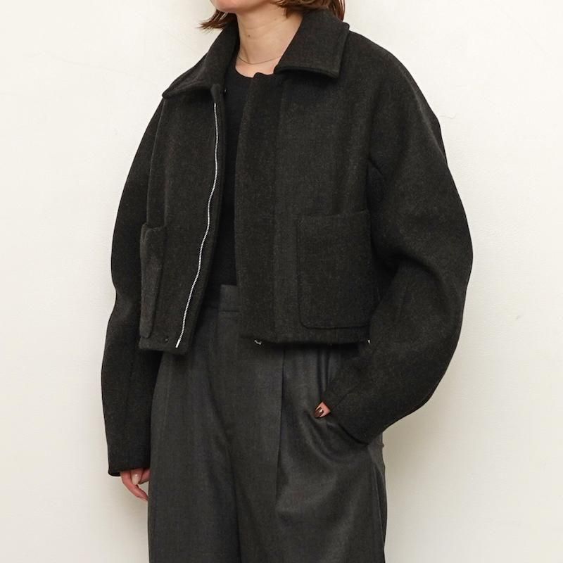 最終値下げauralee オーラリー シェットランドウール ダブルブレストコート AURALEE/オーラリー】SHETLAND WOOL DOUBLE CLOTH COAT