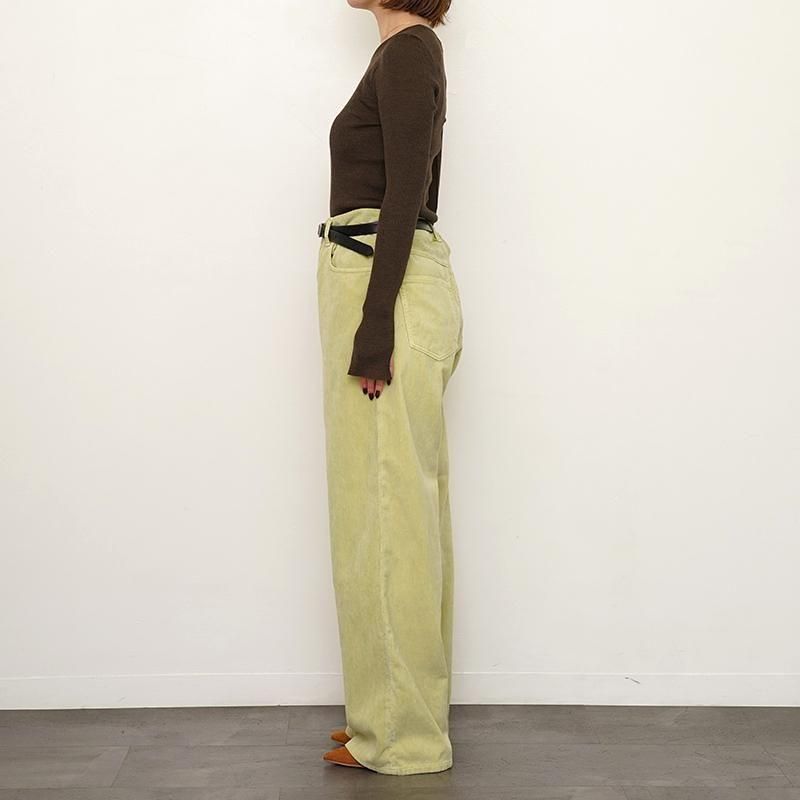 2025 A/W】【AURALEE オーラリーレディース】PIGMENT DYED FINX