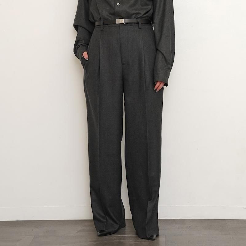 極美品 2025✨AURALEE ライトコットンウール ビエラスラックス ワイド AURALEE -25SS 6th Delivery- | twelve blog