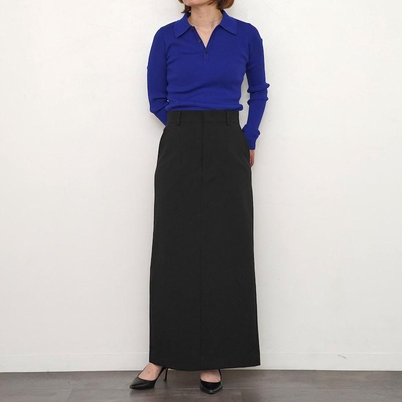 ڥ饹ȣۡ2025 A/WۡAURALEE ꡼ǥSUPER FINE WOOL HIGH GAUGE RIB KNIT POLO