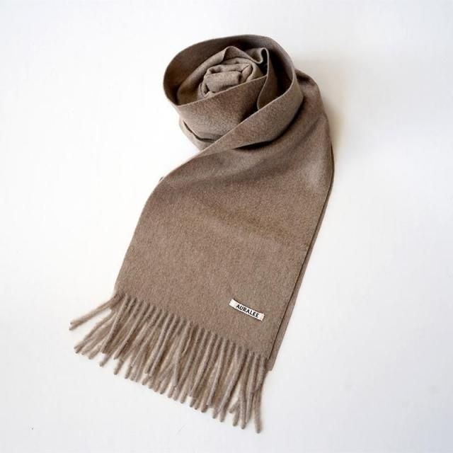 11/15()19:00䳫ϡۡ2025 A/WۡAURALEE ꡼ǥBABY CASHMERE LONG STOLE NATURAL BROWN