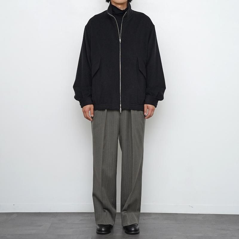 2025 A/W】【ULTERIOR アルテリア】BRUSHED SOFT FLANNEL ZIP UP JKT