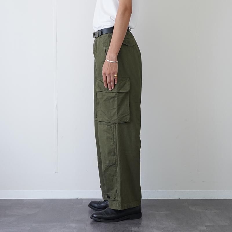 【希少サイズ】Outil PANTALON BLESLE olive サイズ11 OUTIL PANTALON BLESLE ”OLIVE”［オリーブ］ - Maiden Voyage