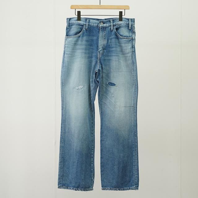 8/18()12:00䳫ϡۡ2025 A/WۡMAATEE&SONS ޡƥɥ󥺡FLARE DENIM repair INDIGO