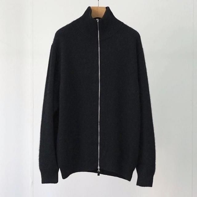 10/26()19:00䳫ϡۡ2025 A/WۡBATONER / ХȥʡINNOCENT CASHMERE MIDDLE WEIGHT DRIVERS KNIT MELANGEBLK