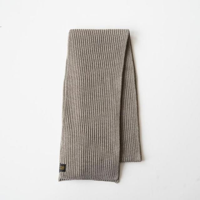 10/26()19:00䳫ϡۡ2025 A/WۡBATONER / ХȥʡSOLID WOOL MUFFLER MELANGE BROWN
