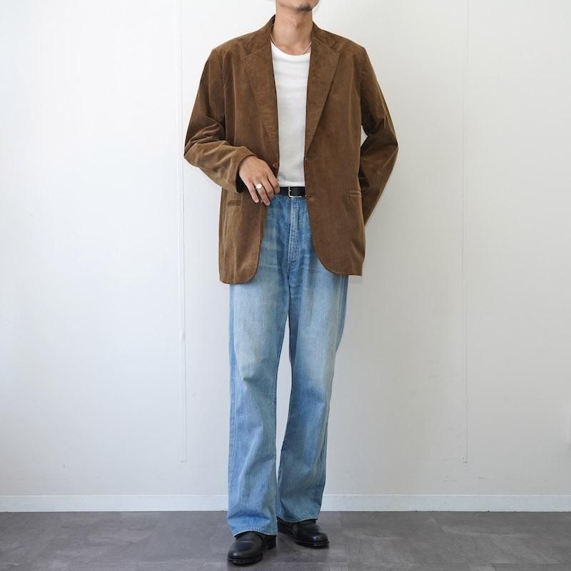 The Calee カーキ コーデュロイジャケット L 1248341_info_20211110_164418_9