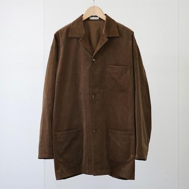 2025 A/Wۡcale CORDUROY COVERALL JACKET KHAKI