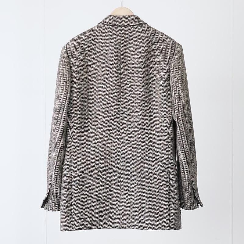 11/24(月)19:00販売開始】【2025 A/W】【cale カル】WOOL HERRINBONE