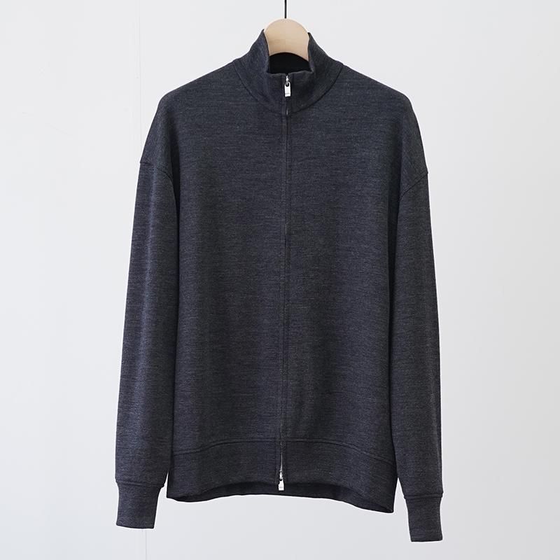 2025 A/W】【cale カル】WOOL PONTE BLOUSON gray - THIRTY' THIRTY' STORE