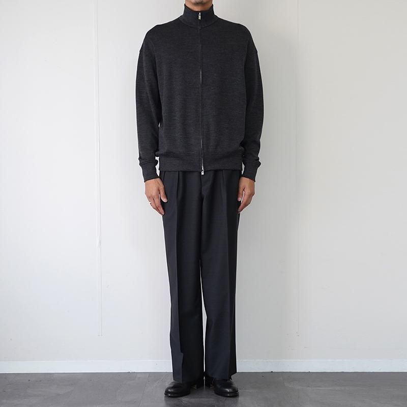 2025 A/W】【cale カル】WOOL PONTE BLOUSON gray - THIRTY' THIRTY' STORE