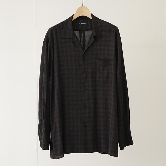 8/18()12:00䳫ϡۡ2025 A/WۡMAATEE&SONS ޡƥɥ󥺡OP COLLLAR SHIRTS RAYONǲ BRCHECK BRWN