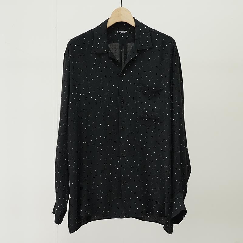 新品maatee&sons マーティアンドサンズ ドットシャツ dot レーヨン 8/18(月)12:00販売開始】【2025 A/W】【MAATEE&SONS マーティー