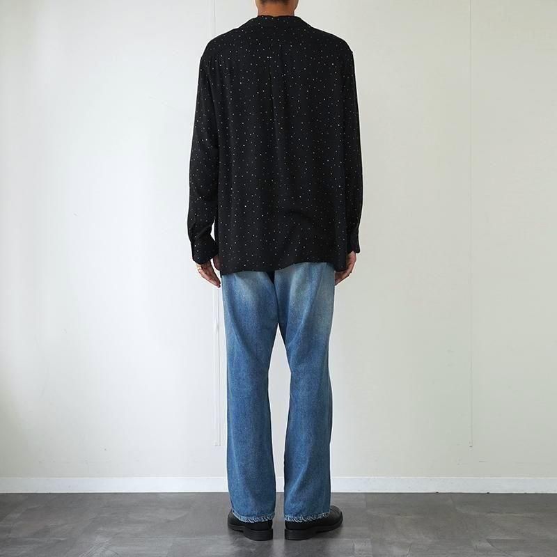 新品maatee&sons マーティアンドサンズ ドットシャツ dot レーヨン 8/18(月)12:00販売開始】【2025 A/W】【MAATEE&SONS マーティー