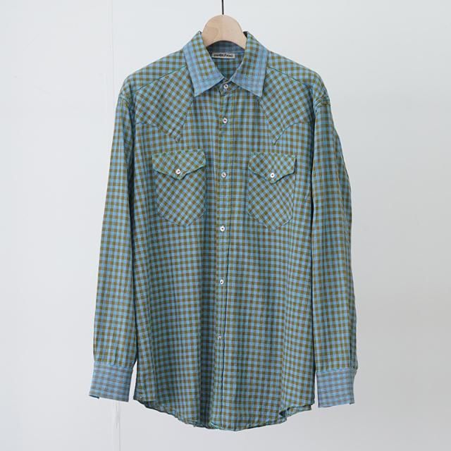 9/7()12:00䳫ϡۡ2025 A/WۡMAATEE&SONS ޡƥɥ󥺡GUPTA WESTERN BLUEKHAKIPLAID